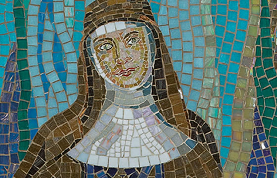 mosaic of Mary Mackillop